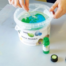 Marmoreringsfärg Magic Marble