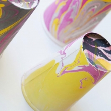 Marmoreringsfärg Magic Marble KreulMarmoreringsfärg - Orange - Magic Marble Kreul