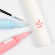 Ljuspennor 8 st - Mixade Färger - Candle Pen