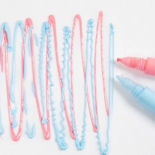 måla på ljus ljusfärg ljuspennor ljuspenna candel pen