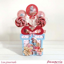 Decoupage Papper Stamperia Candy Christmas