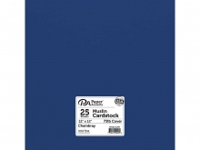 Cardstock Chambray Bazzill 12"x12" till scrapbooking, pyssel och hobby