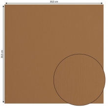 Cardstock Florence - Canvas - Brown Lion