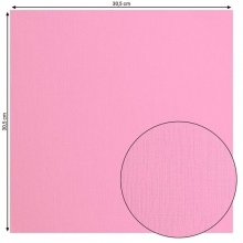 Cardstock Florence Canvas Pink 12"x12" till scrapbooking, pyssel och hobby