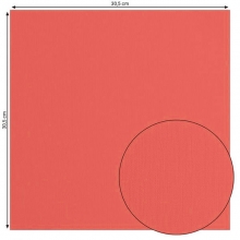 Cardstock Florence - Canvas - Rhubarb