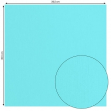 Cardstock Florence Canvas Sky 12"x12" till scrapbooking, pyssel och hobby