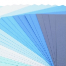 Cardstock Paket Florence Blå Färger 24 ark 12"x12" Mixade