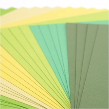 Cardstock Paket Florence Gröna Färger 24 ark 12