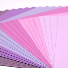 Cardstock Paket Florence Lila Färger 24 ark 12"x12" Mixade