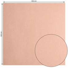 Cardstock Paket Florence Slät Kraft 100 st 12"x12" Släta