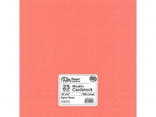 Cardstock Satin Rose Florence 12"x12" till scrapbooking, pyssel och hobby