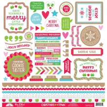 Cardstock Stickers Doodlebug - Christmas Town This & That