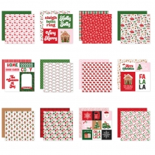 Paper Pad Carta Bella - Santa's Christmas Delivery - 12x12 Tum + Stickers
