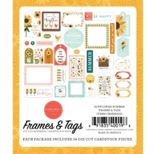 Die Cuts Ephemera - Carta Bella - Sunflower Summer - 34 st