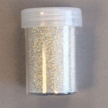 Caviar Pearls 0,8 mm 22 gram Vit till scrapbooking, pyssel och hobby