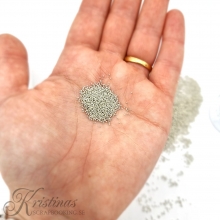 Caviar Pearls 0,8 mm 22 gram Silver till scrapbooking, pyssel och hobby