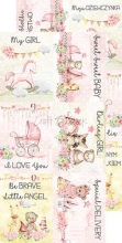 Paper Pack Craft O Clock - Hello Little Girl - Junk Journal