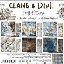 Paper Pad Craft O Clock - Clang And Dirt