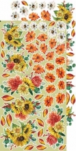 Paper Pack Extra Set - Craft O Clock - Autumn Beauty Flowers