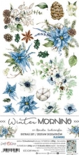 Paper Pack Extra Set - Craft O Clock - Winter Morning Flowers