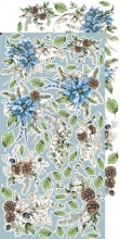 Paper Pack Extra Set - Craft O Clock - Winter Morning Flowers