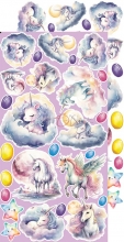 Scrapbooking Paper Pack Extra Set Craft O Clock - Unicorn Sweet