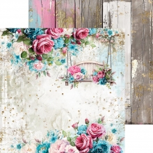 Paper Pad 8x8 - Craft O Clock - Soulflowers + Basic Paper