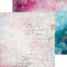 Paper Pad 8x8 - Craft O Clock - Soulflowers + Basic Paper