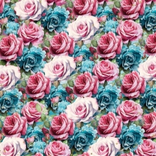 Paper Pad 8x8 - Craft O Clock - Soulflowers + Basic Paper