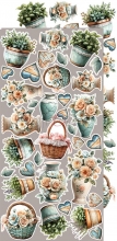 Paper Pack Die Cuts Klippark Craft O Clock - Sprites Of Harmony