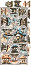 Paper Pack Die Cuts Klippark Craft O Clock - Sprites Of Harmony