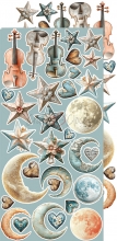 Paper Pack Die Cuts Klippark Craft O Clock - Sprites Of Harmony