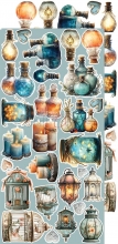 Paper Pack Die Cuts Klippark Craft O Clock - Sprites Of Harmony
