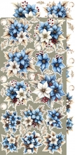 Paper Pack Extra Set Flowers - Craft O Clock - Jolly Season
