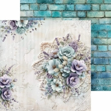 Scrapbooking Papper Paper Pad Craft O Clock - Flowers Of Delight