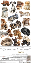 Paper Pack Set Dogs - Craft O Clock - Klippark Hundar