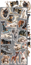 Paper Pack Set Dogs - Craft O Clock - Klippark Hundar