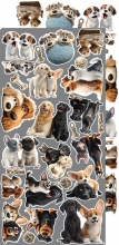 Paper Pack Set Dogs - Craft O Clock - Klippark Hundar