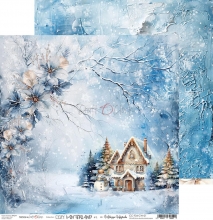 Paper Pad 8x8 - Craft O Clock - Cozy Winterland