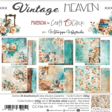 Paper Pad Scrapbooking - Craft O Clock - Vintage Heaven