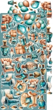Paper Pack Extra Set Mix - Craft O Clock - Vintage Heaven