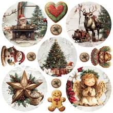 Scrapbooking Paper Pad Craft O Clock - Oh, Christmas Night Julpapper