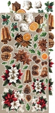 Paper Pack Extra Set Flowers - Craft O Clock - Oh, Christmas Night