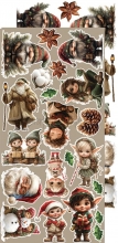 Paper Pack Extra Set Flowers - Craft O Clock - Oh, Christmas Night