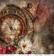 Papper Craft O Clock - Silver Screen