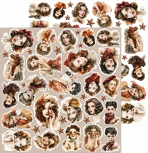 Paper Pack Extra Set - Craft O Clock - Silver Screen Magic