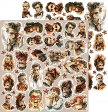 Paper Pack Extra Set - Craft O Clock - Silver Screen Magic