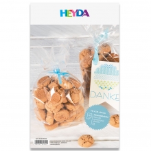 Cellofanpåse Klossbotten - H: 23,5 cm - 10 st