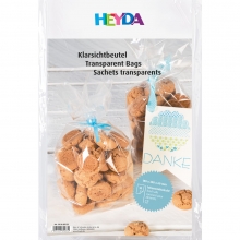 Cellofanpåse Klossbotten - H: 30 cm - 10 st