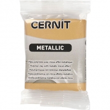 Cernitlera Metallic Guld (050) - 56g Premium Polymer Clay
